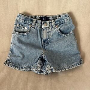 Vintage Gap Girls Jean Shorts Denim High Waisted Size 5 Size 6 Small